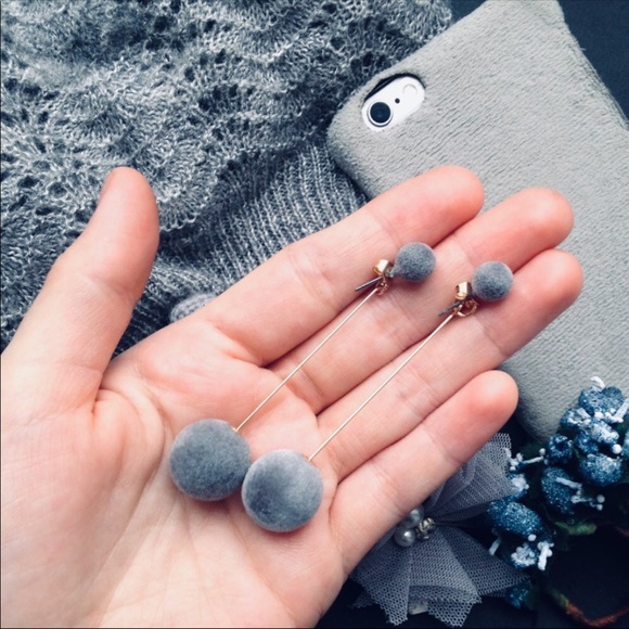 (B1) Choose Color Ball Drop Earrings - Picture 8 of 8